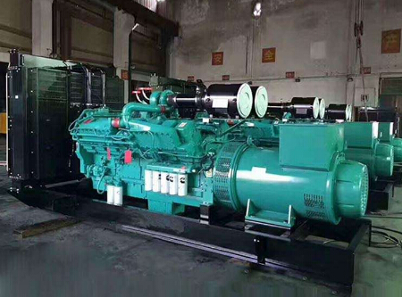博湖全新雅马哈400kw大型柴油发电机组